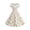A001-Beige, variant on Vintage Women 1950s Rockabilly Swing Dress 50s Retro Dresses for Women Hepburn Style Halterneck A-Line Dresses