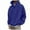 Blue, variant on Mens Oversized Hoodie Baggy Pullover Hoodie Plain Casual Hooded Sweatshirts Long Sleeve Sweater Plus Size Fall Winter Drawstring Hoody with Front Pocket Outdoor Hooded Top Sportswear