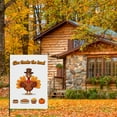 thumbnail image 4 of Hello Thanksgiving Yard Flag Pumpkin Outdoor Garden Decor 28x40 Inches, Double-Colored Cute Pie Happy Thanksgiving Porch Flag Decoration for Garden Farmhouse Porch Backyard, 4 of 6