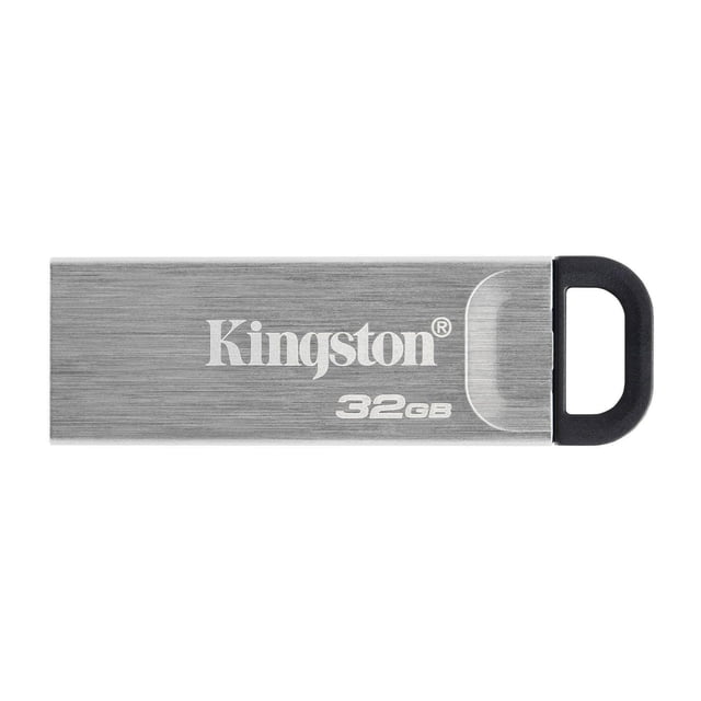 Unidad flash Kingston DataTraveler Kyson 32 GB USB 3.2 plateada