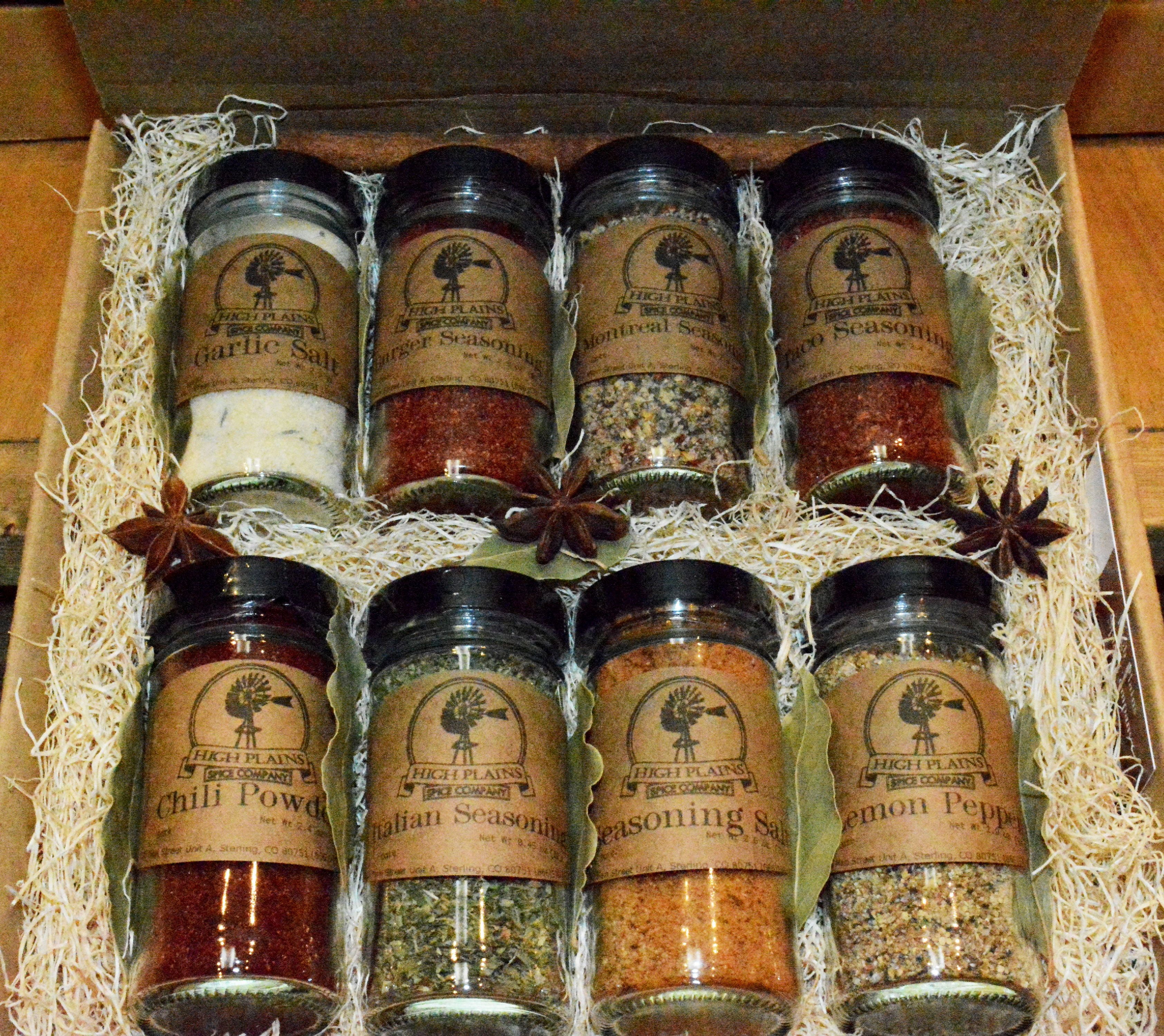 Standard Spice Blends BBQ Rub and Spices Gift Set of 8 Gift Set by