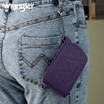 Wrangler x Montana West Credit Card Wallet Womens Keychain Wallet Front