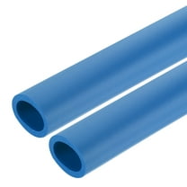 2pcs 0.3 Meter Pipe Insulation Tube 1 1/8"(28mm) ID 1 1/2"(38mm) OD Foam Tubing for Handle Grip Support, Blue