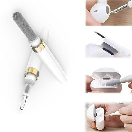

Bluetooth Earplugs Tablet Cleaning Pen Portable Wireless Earphones Sliding Cleaning Brush Kit for Cleaning And Anti-clogging