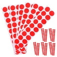 thumbnail image 1 of COOPHYA Accessoires de Cibles de Chasse 2 Ensembles Ronds Rouges Cibles en Papier 0.8x0.8in, 1 of 6