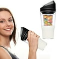 thumbnail image 2 of Tasse à Céréales en Plastique Portable pour Déjeuner sur le Pouce, Contenant de Céréales et de Lait à Emporter, Aucune Cuillère Ni Bol Requis, 2 of 3