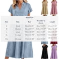 thumbnail image 4 of justHIGH Robe Midi en Coton et Lin pour Femme 2026 Été à Manches Courtes Décontractée Robes Plissées Ligne A Robe de Plage avec Poches Kaki,TTG, 4 of 7