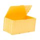 thumbnail image 2 of Contenedor de carga en miniatura, estuche de almacenamiento de gran capacidad para negocios, regalos y hogar. Amarillo, 2 of 9