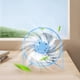 thumbnail image 3 of Ventilador de escritorio USB, ventilador de escritorio de 6 pulgadas azul, 3 of 6