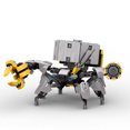 thumbnail image 5 of Mini Shell Walker MOC Building Blocks Creative Horizon Zero Dawn Assembled Ornaments, for Adults Hobby Enthusiast, 5 of 5