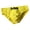 Yellow, variant on Joernso Sexy Men Briefs 3D U-shaped Bag Super Space Functional Fly Panties Wide Elastic Waistband Letter Print Low-rise Underwear