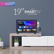 Supersonic SC-1926SDVD 19 inch AC/DC LED SMART TV Built-in DVD, Powered by VIDAA LED