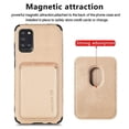 thumbnail image 3 of For Samsung Galaxy A31 Carbon Fiber Leather Card Magsafe Phone Case, 3 of 5