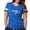 Royal Blue, variant on CafePress - Jersey Girl T Shirt - Womens Football Shirt