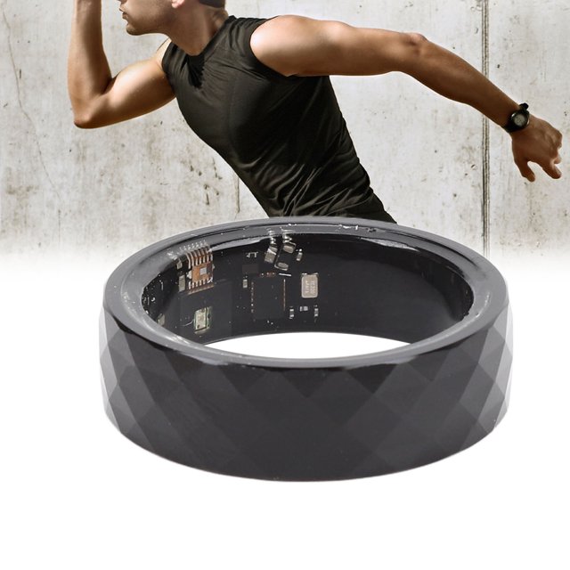 Smart Ring IP68 Waterproof Fitness Tracker, Sleep Monitoring for Sports Multifunctional Ring with Health Detection for Men and Women