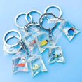 thumbnail image 4 of YUANOU 3D Nouveauté Résine Transparent Sac à Poissons Enfants Adultes Porte-Clés Hommes Femmes Réaliste(6), 4 of 7