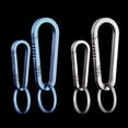 thumbnail image 4 of Lightweight Titanium Alloy Keychain Backpack Hanging Buckle Outdoor Carabiner, 4 of 8