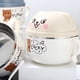 thumbnail image 3 of Toystoory Cuenco de fideos instantáneos de dibujos animados, taza de acero inoxidable con tapa, taza de estilo de gran capacidad, Mostrada Azul, 3 of 6