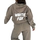 thumbnail image 1 of Pantalones Chándal para Correr Conjuntos Boutique Sudadera Con Capucha Hombres Mujeres Manga Larga Suelta Letras, 1 of 8