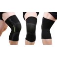 thumbnail image 5 of 2 rodilleras de ligamento negro y blanco (L) – Rodillera para hombres/mujeres – Rodillera para aliviar el dolor de rodilla, rodillas artríticas, desgarro de menisco, levantamiento de pesas y correr Rojo Verde, 5 of 5