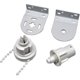 thumbnail image 1 of Kit de reparación para persianas enrollables, completo con mecanismo de 32 mm, cadena y soporte metálico. Carga máxima: 5 kg. Ternel., 1 of 5