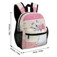 thumbnail image 2 of The Aristocats Backpack 13 Inch Bookbag Casual Daypack Travel Backpacks for Work Hiking Camping, 2 of 8