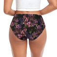 thumbnail image 3 of Womens Underwear - No Show Seamless Underwear for Women, Orchids Flowers Skull Soft Stretch Women's Panties, Hipster Ladies Panties Breathable Bikini Underwear Briefs, 3 of 6