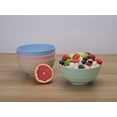 thumbnail image 4 of Artrylin Unbreakable Cereal Bowls - 24 OZ Wheat Straw Bowls Fiber Lightweight Bowl Sets 4 - Dishwasher & Microwave Safe - for Cereal, Salad,Soup, Noodle (4 Color), 4 of 8