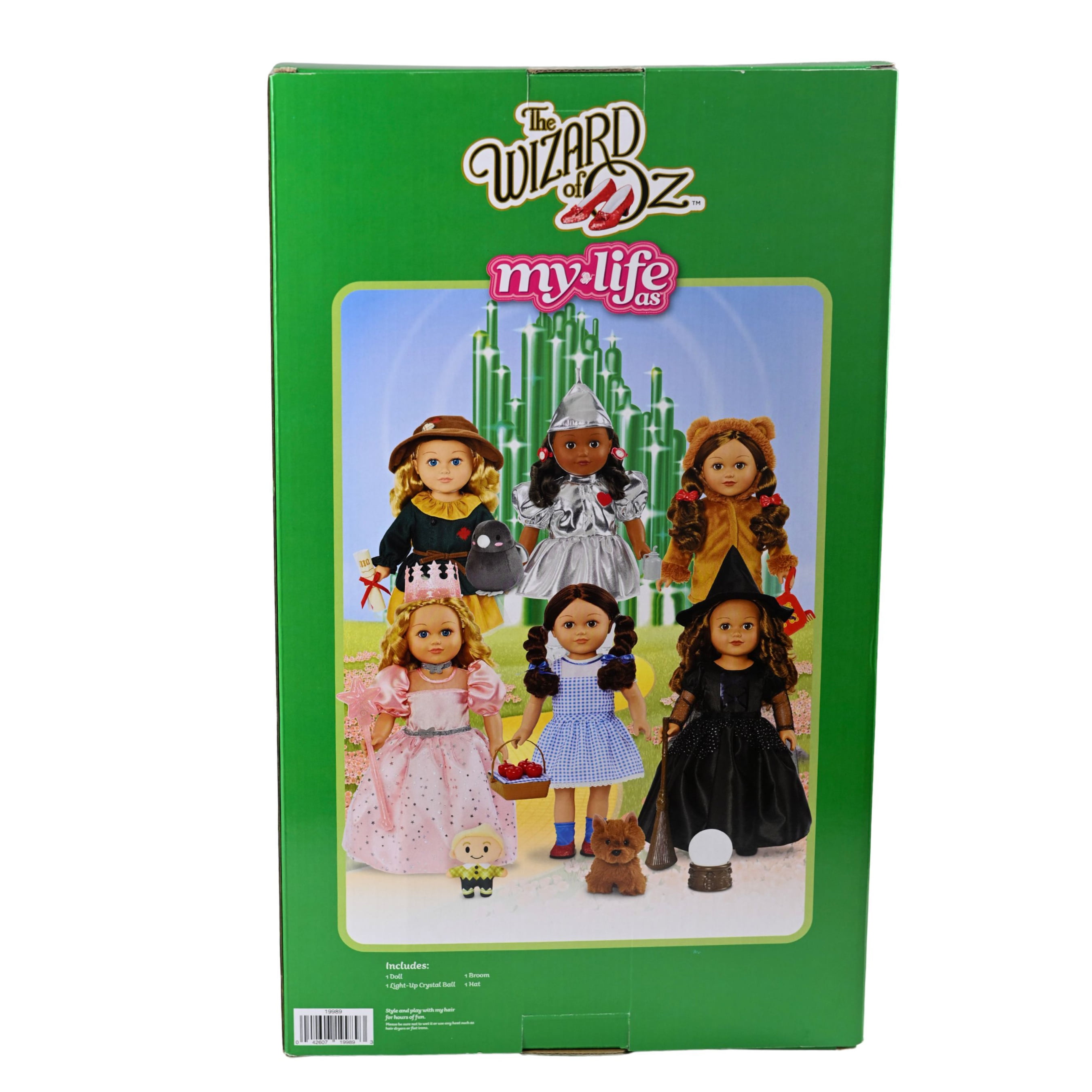 My Life As Wizard of Oz Wicked Witch Posable 18-inch Doll, Light Brown Hair, Brown Eyes