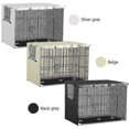 thumbnail image 5 of Housse de Cage pour Chien - Polyester Durable Housse de Chenil pour Animaux Ajustement Universel Compatible avec Cage en Fil Métallique, 5 of 5