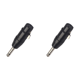 thumbnail image 1 of Conector Adaptador Enchufe Audio Convertidor 6 35mm Mono A XLR 3 Pines, 1 of 9
