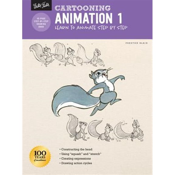 Pre-Owned How to Draw & Paint: Cartooning: Animation 1 with Preston Blair : Learn to animate step by step (Paperback)