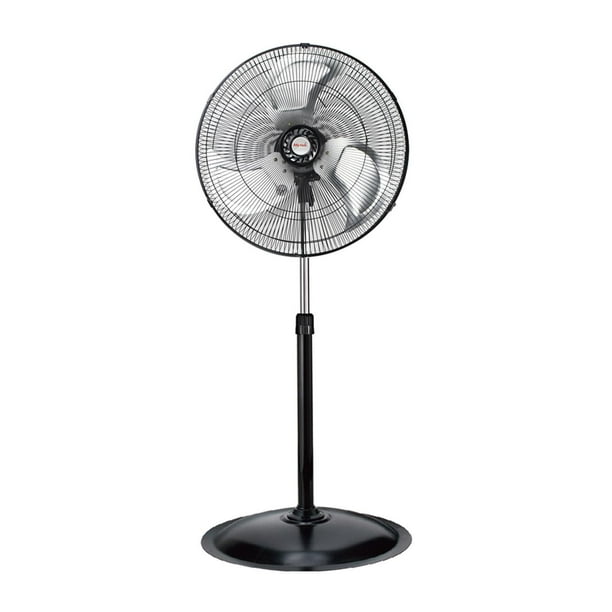 Ventilador pedestal INDUSTRIAL MYTEK 3396 20 PUL METAL negro