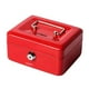 thumbnail image 1 of Pequeña Caja De Seguridad Con Cerradura Y Ranuras Alcancía De Monedas Y Otros Objetos De Valor Rojo, 1 of 11