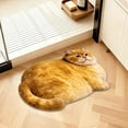 thumbnail image 5 of Roiihwy Cat Bath Rug - Cute Bath Mat,Soft and Fluffy Round Bath Rugs,Non-Slip Absorbent Bath Mats,Cat Bathroom Mats for Bathroom,Kid Room,Bedroom, 5 of 6