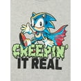 thumbnail image 3 of Sonic the Hedgehog Boys Halloween Graphic Print Sweatshirt, Sizes 4-18, 3 of 5