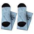 thumbnail image 3 of ThisWear Accounting Socks It's Accrual World 1-Pair Novelty Crew Socks, 3 of 5