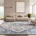 thumbnail image 4 of SAFAVIEH Madison Dalia Oriental Area Rug, Ivory/Grey, 12' x 15', 4 of 16
