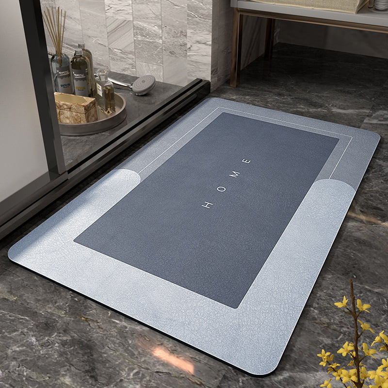 40*60cm Bath Mat Anti Slip Super Absorbent Bathroom Carpet Kitchen Room Pads