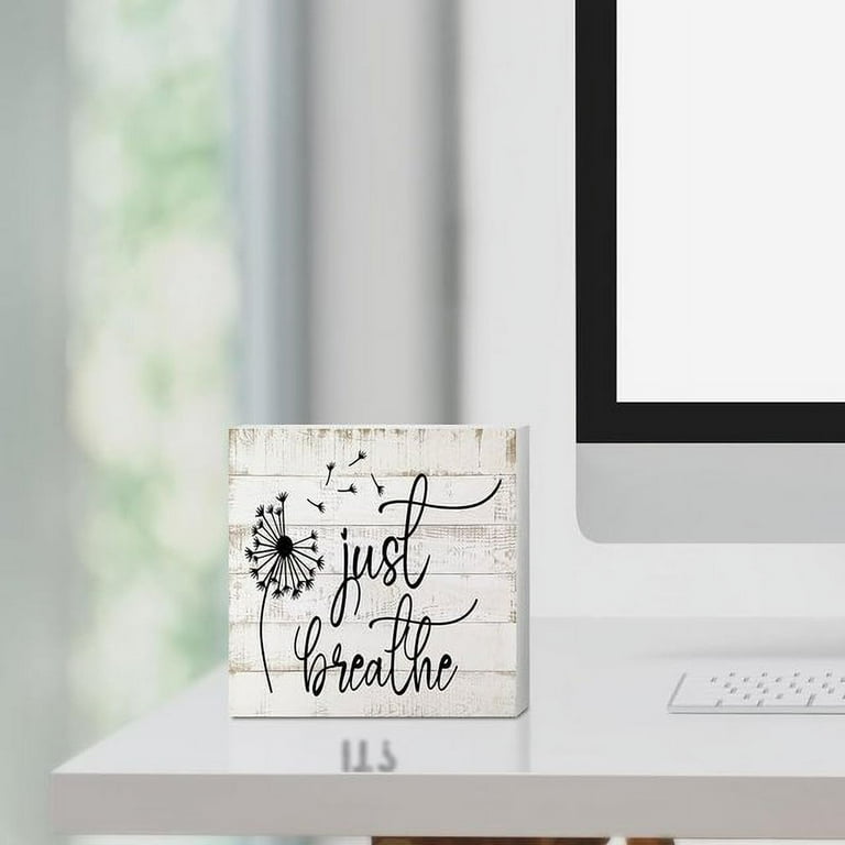 Inspirational Wood Box Sign Believe In The Magic Of Christmas