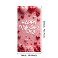 thumbnail image 3 of Valentine's Day Banner Backdrop Pink Heart Decorations Romantic Party Supplies Photography Props Gift Background Balloon Display, 3 of 4