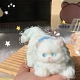 thumbnail image 2 of romoty Long-Haired Kitten Silicone Stress Relief Toys, 5.11" x 2.75" x 2.75" Soft Squishy for Anxiety Relief, Desktop Fidget & Cat Lover Gift, 2 of 7
