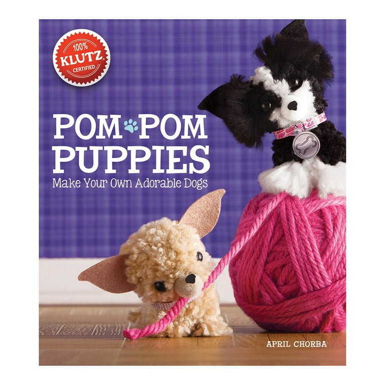 Klutz Pom-Pom Puppies Book Kit