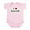Petal Pink, variant on CafePress - I Love BACON Infant Bodysuit - Baby Light Bodysuit, Size Newborn - 24 Months