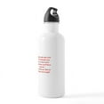 thumbnail image 3 of CafePress - Funny Science Joke Stainless Water Bottle 1 - Stainless Steel Water Bottle, Sports Bottle, 1.0L, 3 of 5