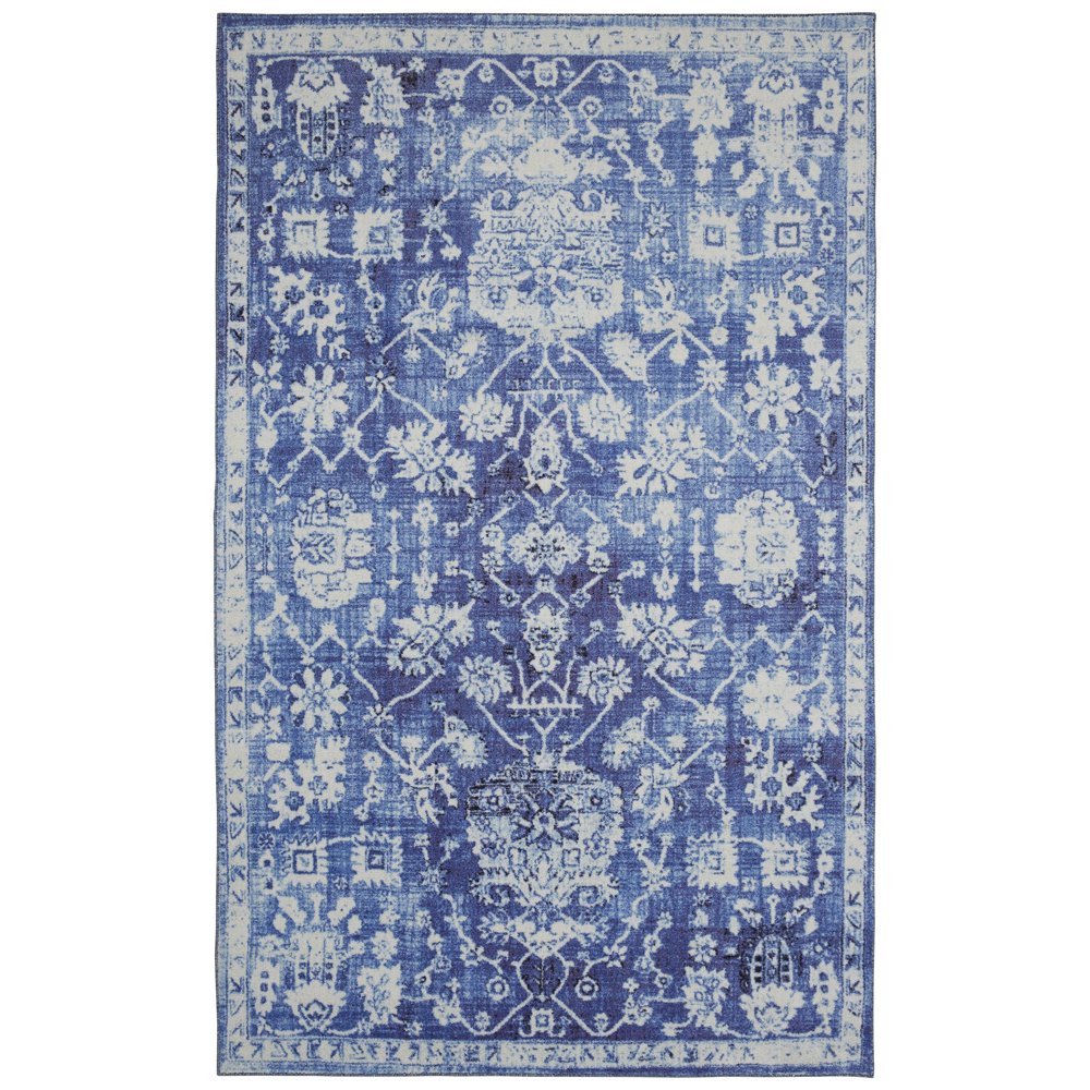 Mohawk Prismatic Area Rugs Z0123 A245 Transitional Denim / Cornflower