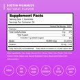 thumbnail image 2 of Gomitas NutraChamps Biotina 10000 mcg de alta potencia 5000 mcg x30, 2 of 7