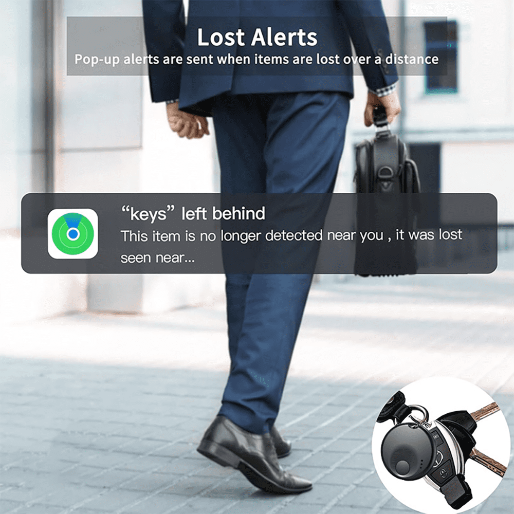 5.3" Bluetooth Tracker, Smart Tag with Keychain, Luggage Finder