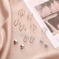 thumbnail image 2 of LYMAYTER Non-Piercing Earrings 1 Set Ear Cuffs - Non - Piercing, Sparkling, 2 of 7