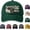 Green, variant on Raised on Vinyl and V8s The Gearhead Classic Cap, Vintage Washed Adjustable Baseball Hat for Car Guys (1 Pc)